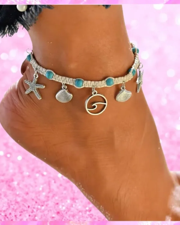 Bohemian Crochet Anklet