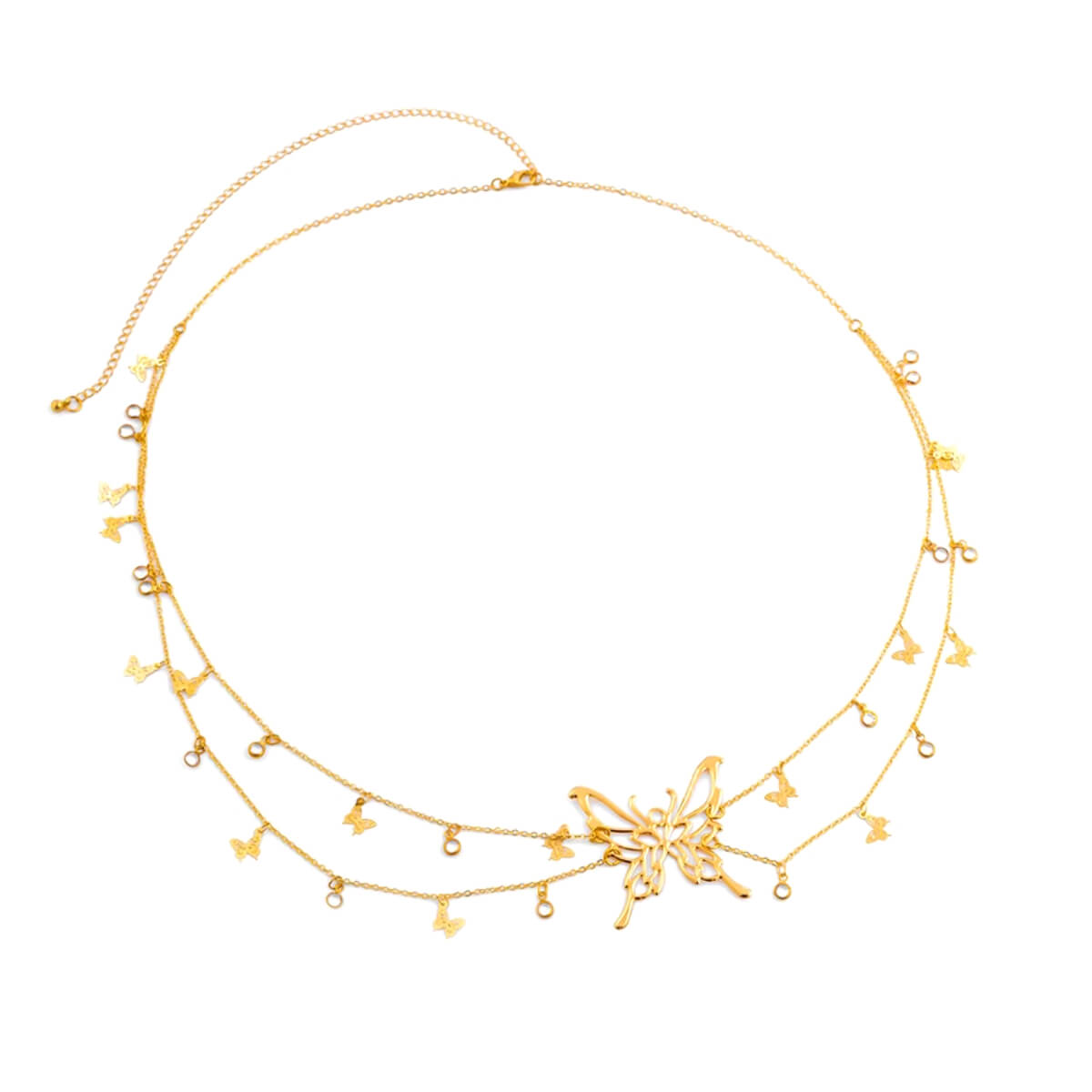 Butterfly Charm Belly Chain