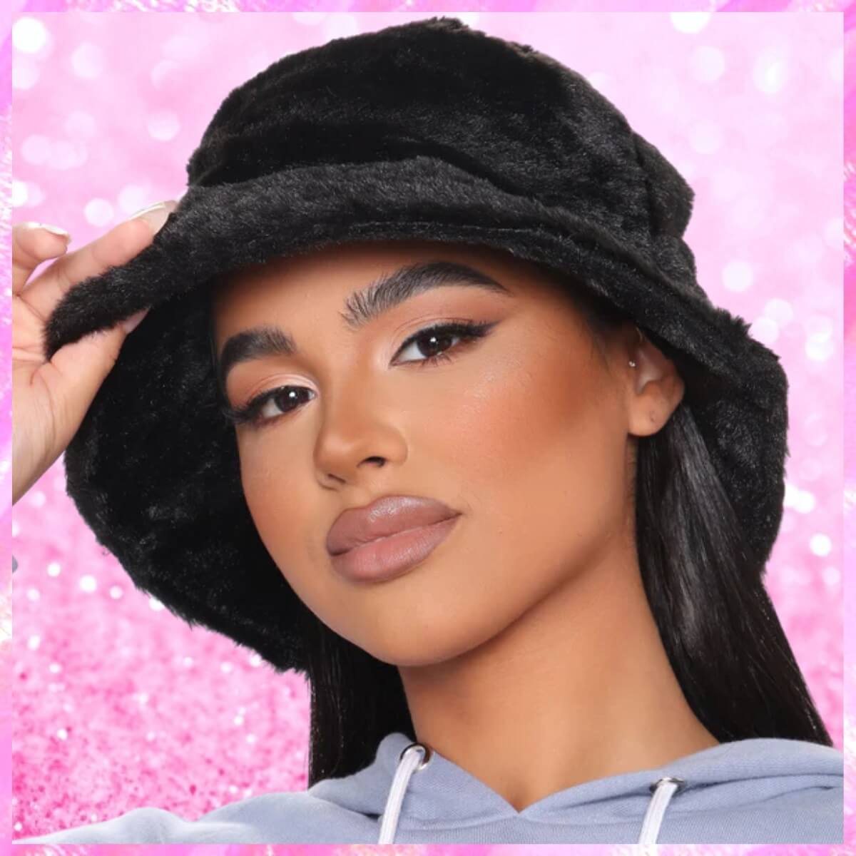 Faux Fur Bucket Hat