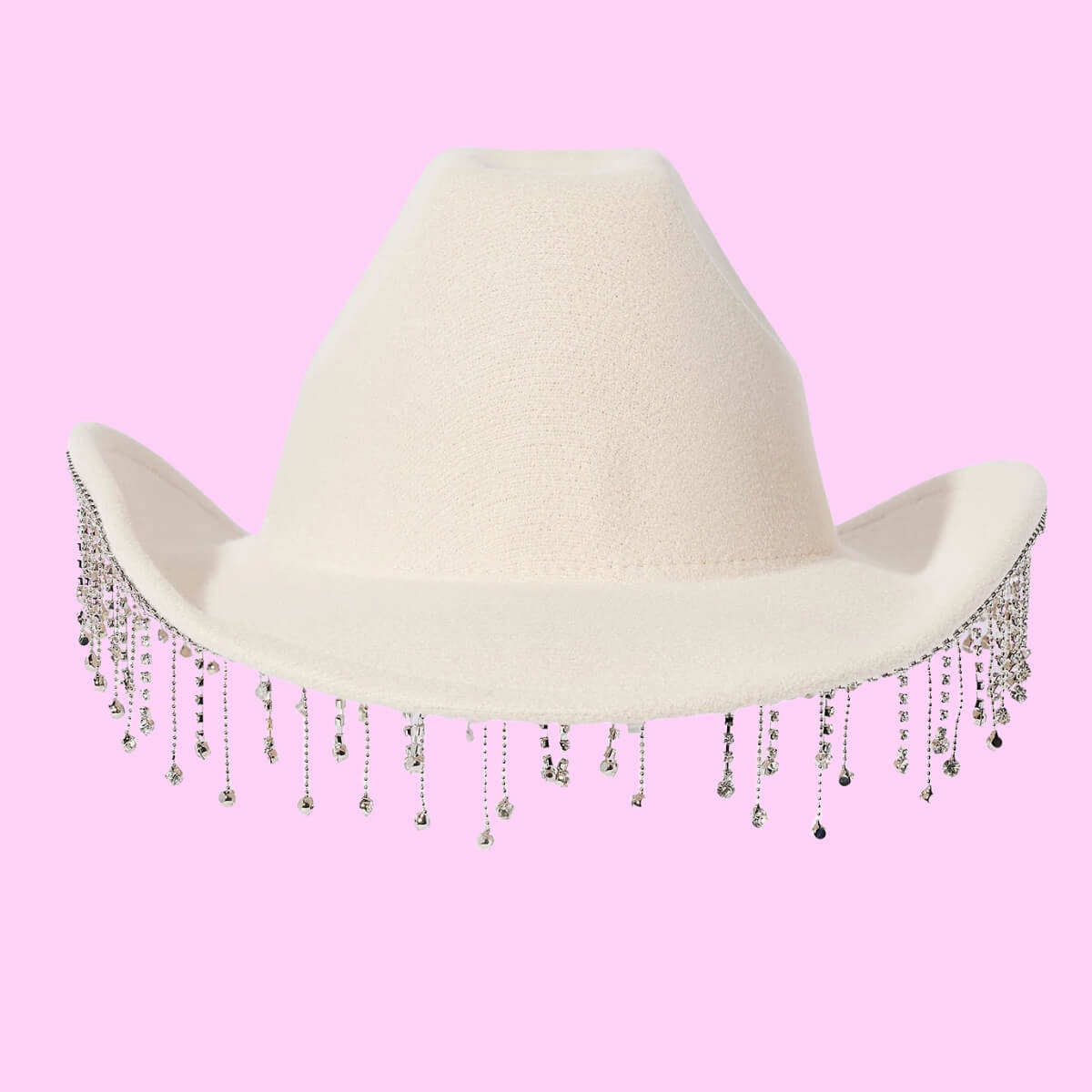 Fringe Rhinestone Cowboy Hat