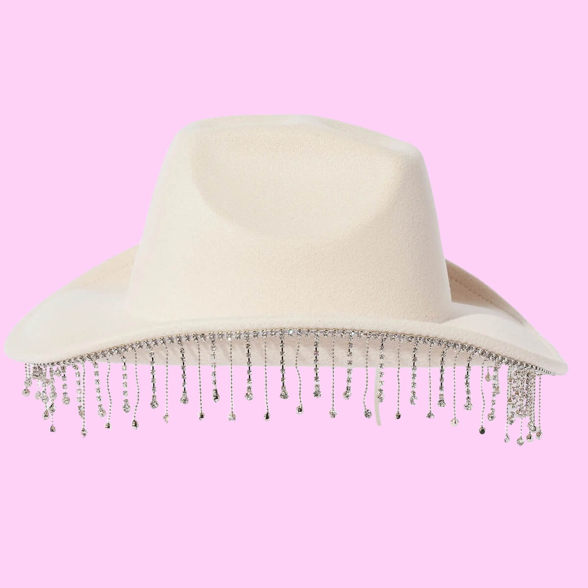 Fringe Rhinestone Cowboy Hat