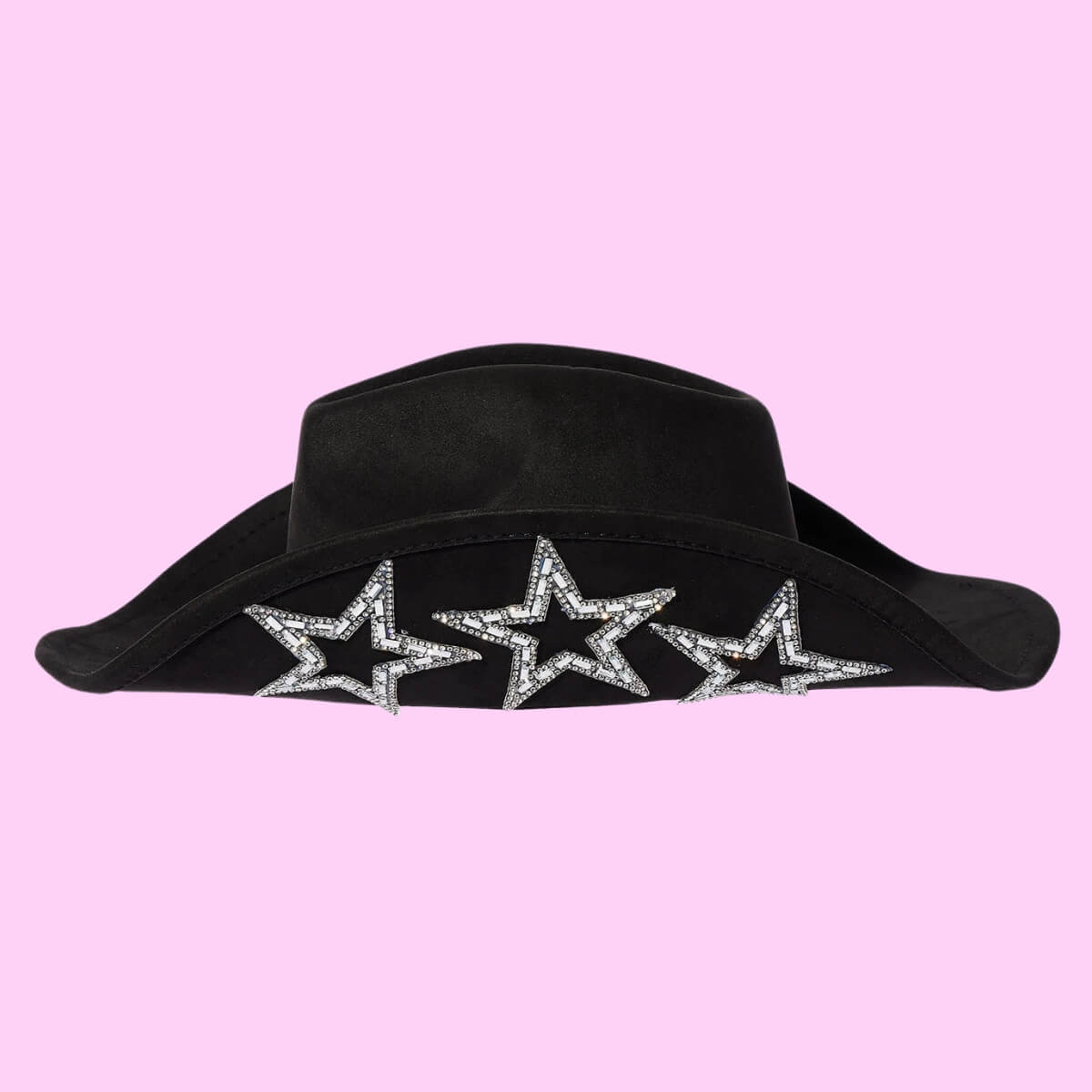 Star Cowboy Hat In Black