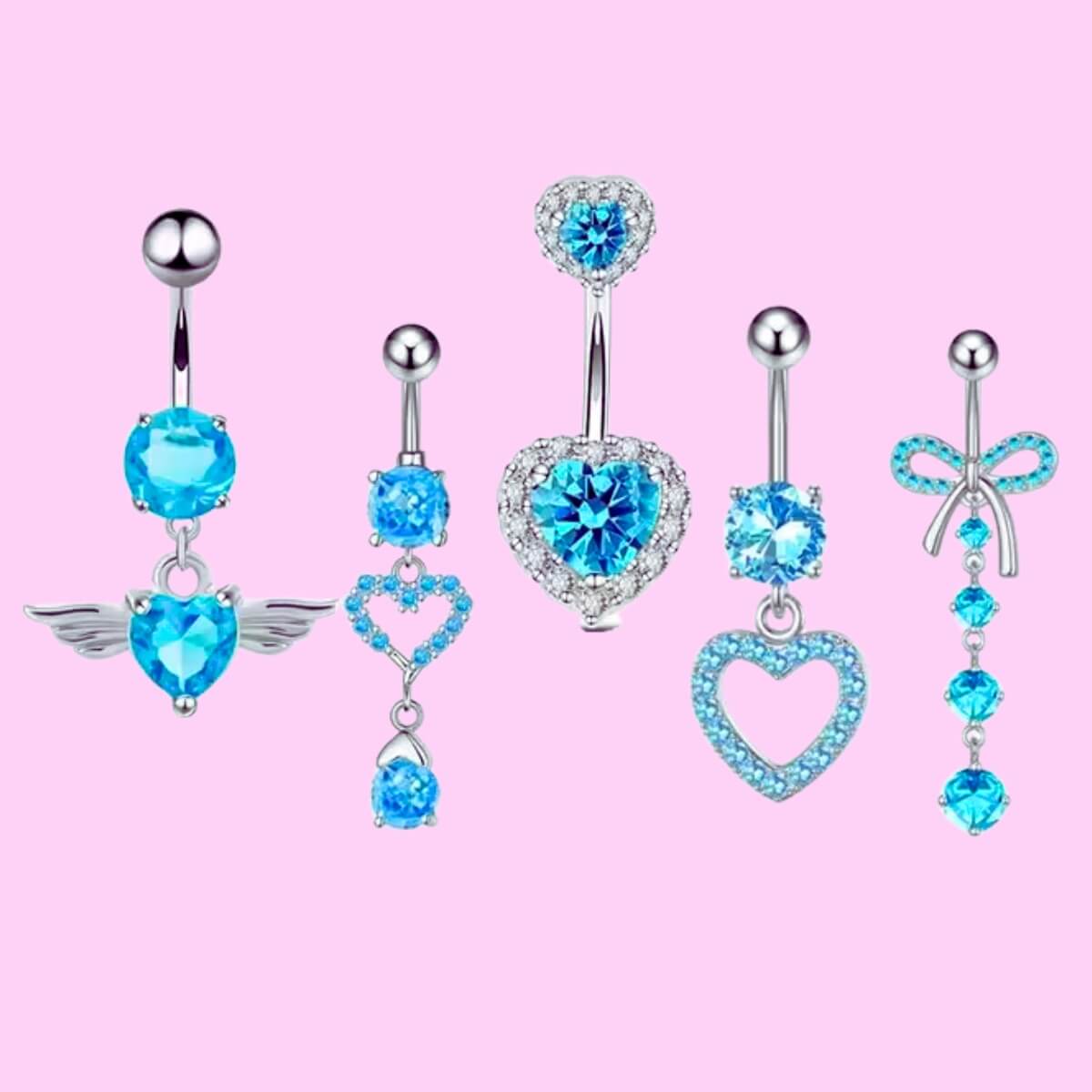 Surgical Navel Belly Rings