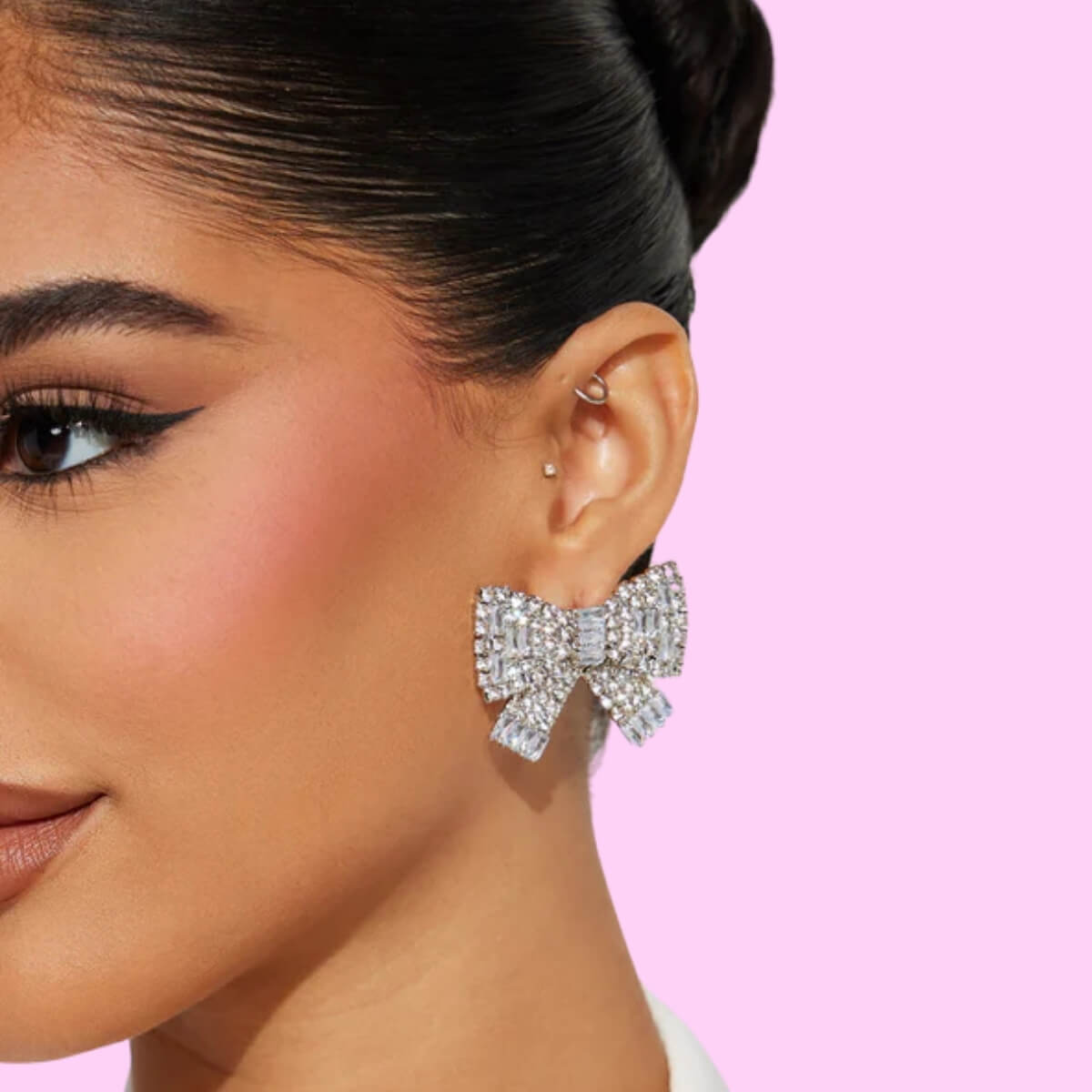 Bow Stud Earrings