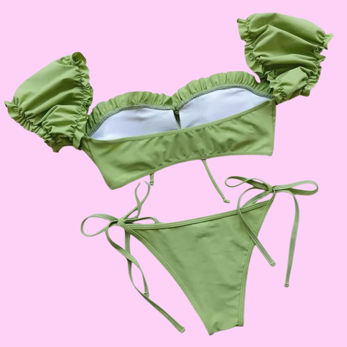 Off Shoulder Bikini Set