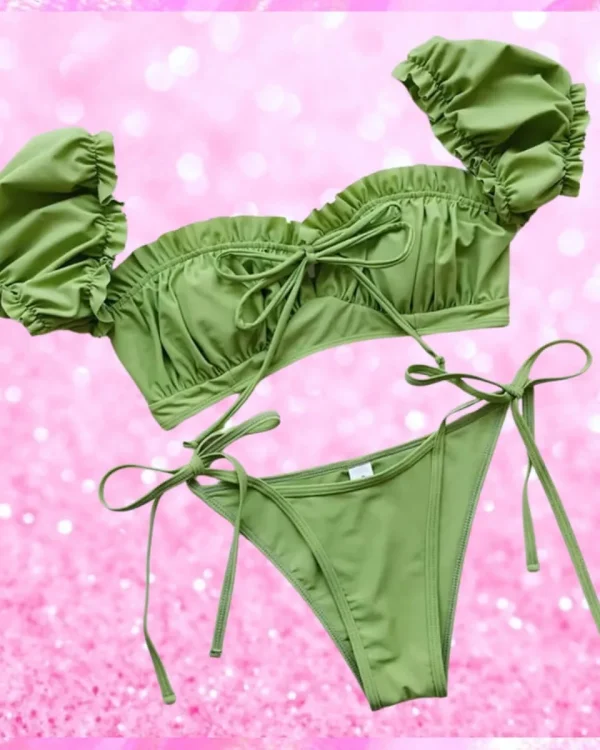 Off Shoulder Bikini Set