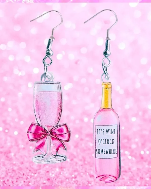 Pink Champaign Earrings Description: Pink champagne earrings are a delightful and elegant accessory that adds a touch of sophistication and charm to any outfit. These earrings, often inspired by the subtle and romantic hues of pink champagne, are perfect for both casual and formal occasions. Whether you're attending a wedding, a cocktail party, or simply going out for a casual dinner, pink champagne earrings can elevate your style effortlessly. [read more] Design and Styles Pink champagne earrings come in a variety of designs and styles to suit different tastes and preferences. Here are some popular styles: 1. Stud Earrings Classic and Timeless: Stud earrings with pink champagne gemstones or crystals offer a classic look that never goes out of style. They are perfect for everyday wear and can add a subtle sparkle to your ensemble. Material Options: Often set in gold, rose gold, or silver, these earrings can feature gemstones like pink sapphires, morganite, or pink cubic zirconia. 2. Drop Earrings Elegant and Graceful: Drop earrings with pink champagne stones or beads provide a more dramatic flair, ideal for formal events. Design Variations: They can vary from simple drops to intricate designs with multiple stones and ornate patterns. 3. Hoop Earrings Trendy and Versatile: Pink champagne hoop earrings offer a modern twist on a classic style. They can be worn with a variety of outfits, from casual jeans and a t-shirt to a chic evening dress. Size and Embellishments: Available in different sizes, they may also include embellishments like diamonds or other complementary stones. Materials and Craftsmanship The beauty of pink champagne earrings often lies in the materials and craftsmanship involved. Here are some common materials used: Gemstones: Pink sapphires, morganite, pink cubic zirconia, or pink topaz are popular choices for these earrings, each offering a unique shade and brilliance. Metals: Gold, rose gold, and sterling silver are commonly used to create a harmonious and luxurious finish. How to Style Pink Champagne Earrings Styling pink champagne earrings is a creative and fun process. Here are some tips to make the most of this accessory: Casual Wear: Pair stud or small hoop earrings with a simple blouse or casual dress for a touch of elegance. Office Attire: Choose understated stud or drop earrings to complement a professional look without being too flashy. Evening Glamour: Opt for statement drop earrings or larger hoops to add drama and sophistication to an evening gown or cocktail dress. Conclusion Pink champagne earrings are a versatile and stylish addition to any jewelry collection. With their elegant hues and diverse styles, they offer a perfect blend of sophistication and charm. Whether you prefer simple studs or elaborate drops, there's a pair of pink champagne earrings that can enhance your personal style and make you shine in any setting. [/read] Suggestions For Wear: Everyday Wear Girl's Night Out Date Night Date Night Vacation Gifts