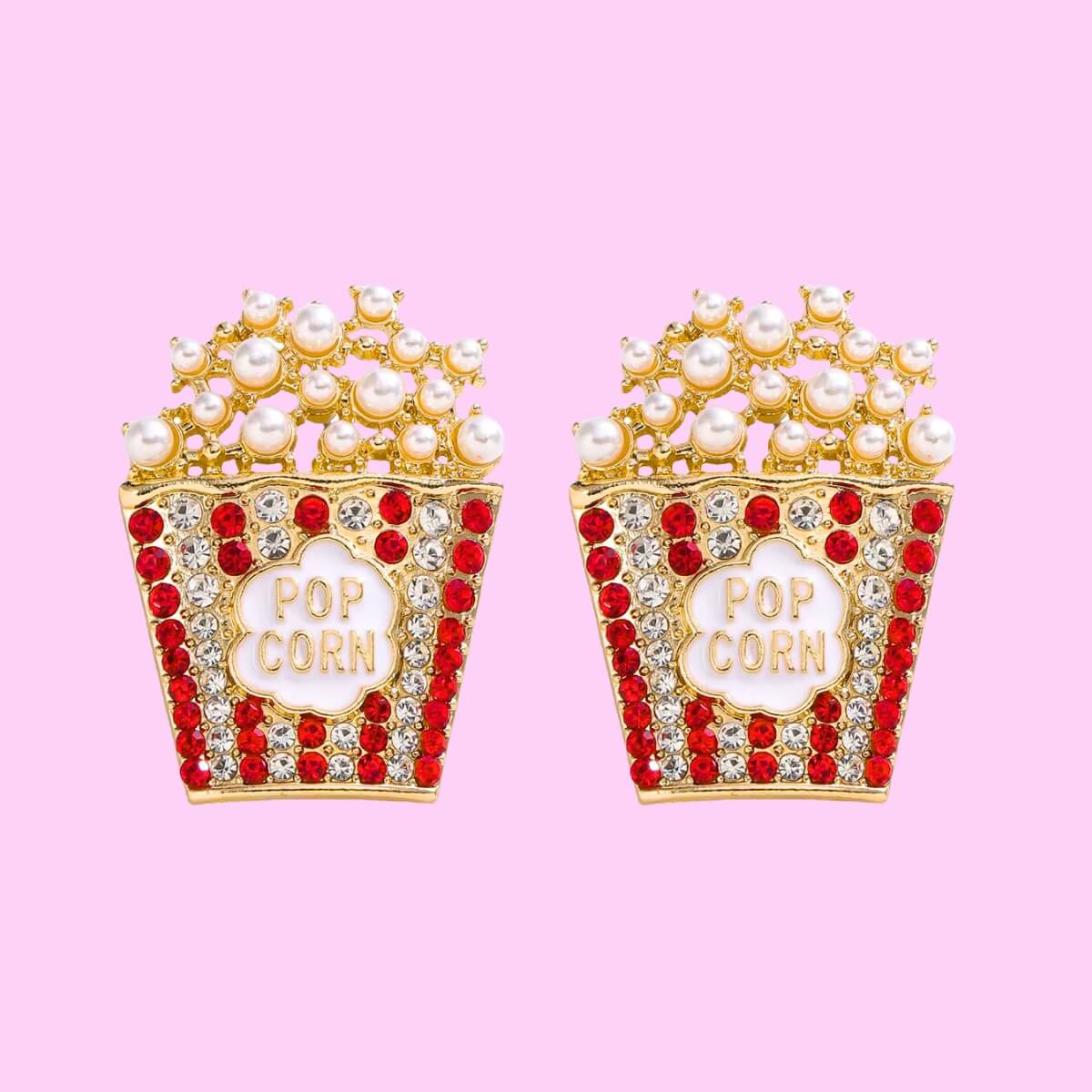 Popcorn Stud Earrings