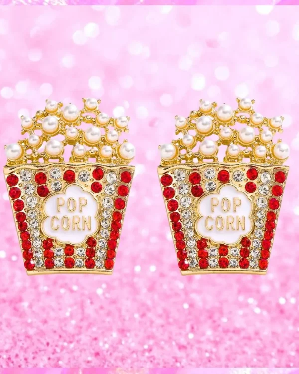 Popcorn Stud Earrings