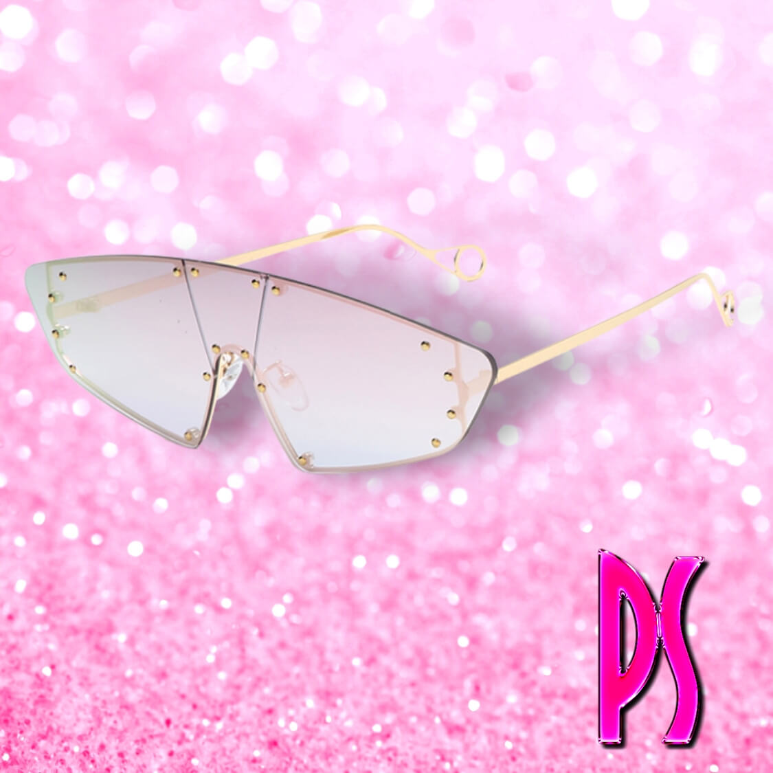 Mirrored Visor Sunglasses