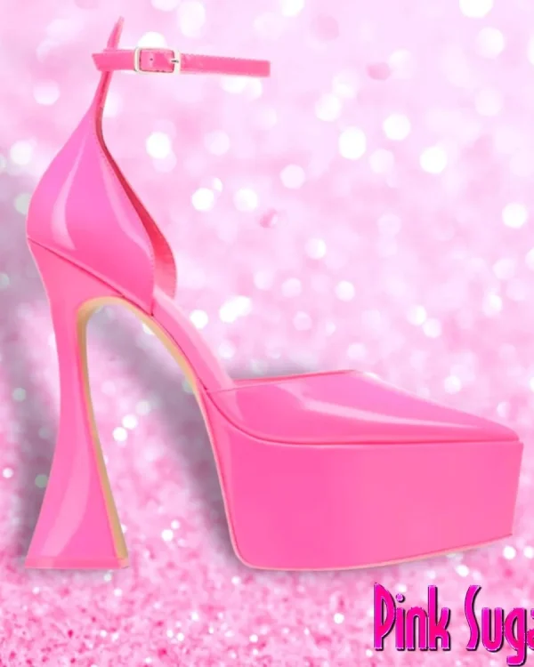 00 Platform Pointed Toe Heels