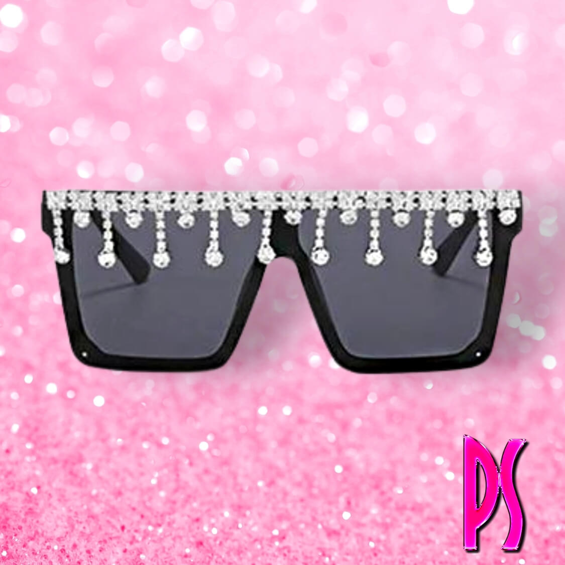 Rhinestone Drip Sunglasses