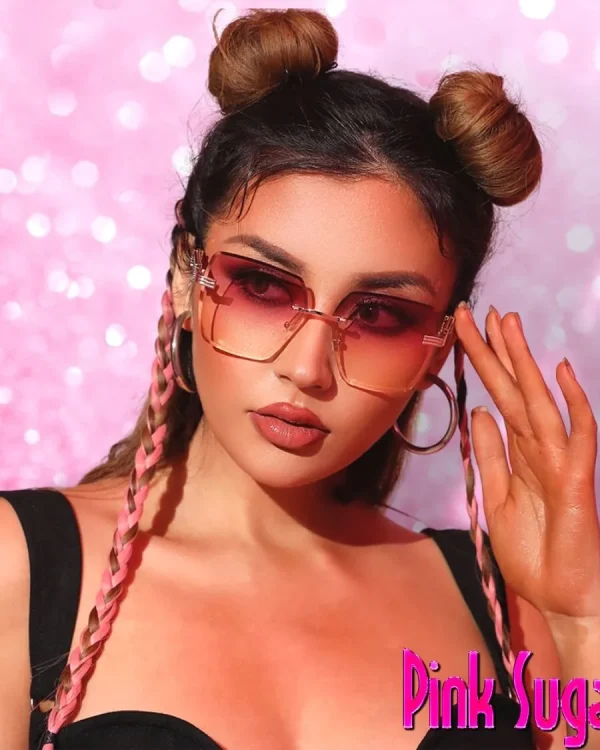 00 Rimless Sunglasses