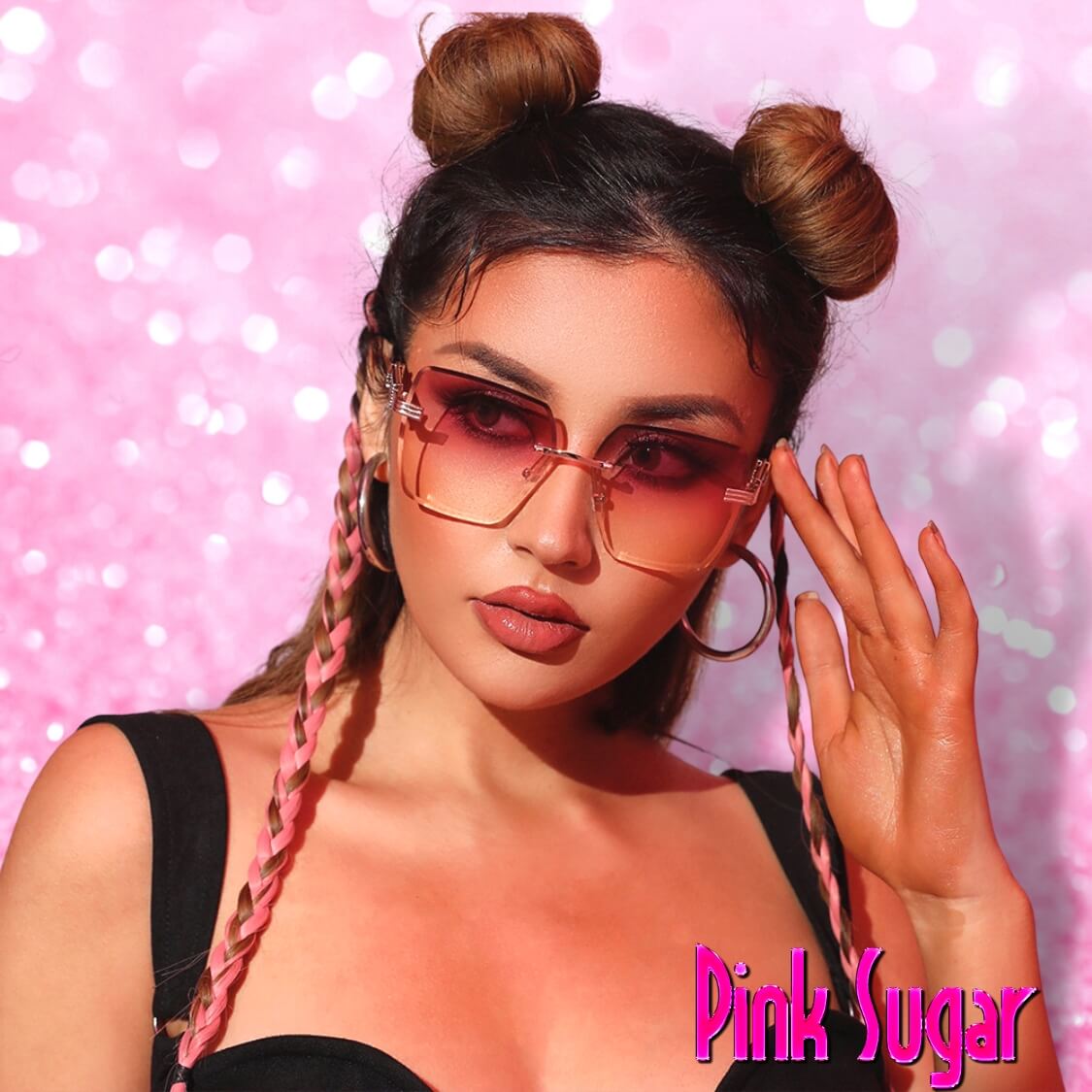 Rimless Sunglasses