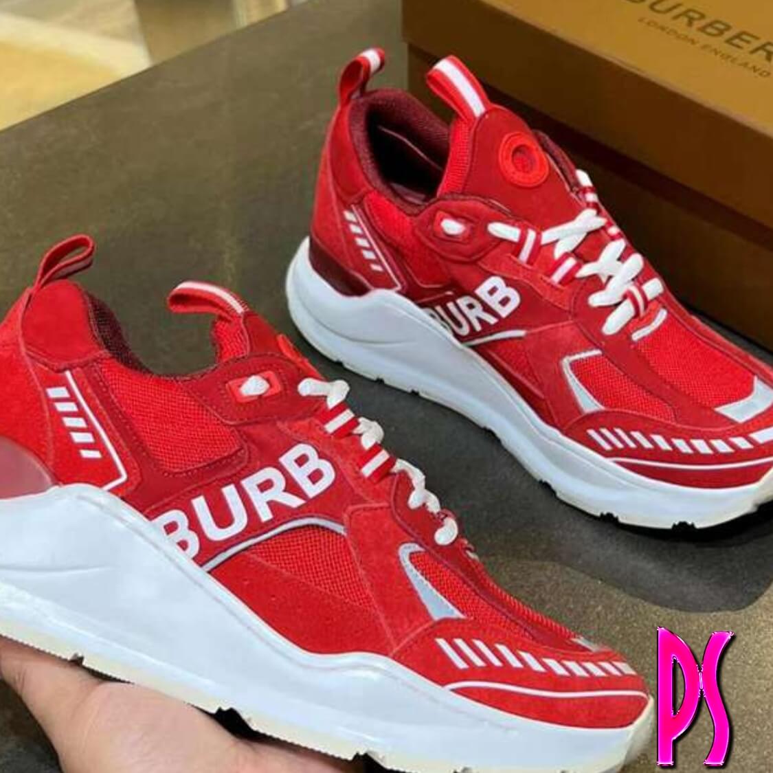 Burberry Sean Sneakers Chili Red
