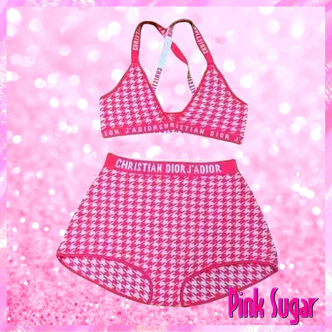 Christian Dior Houndstooth Bikini