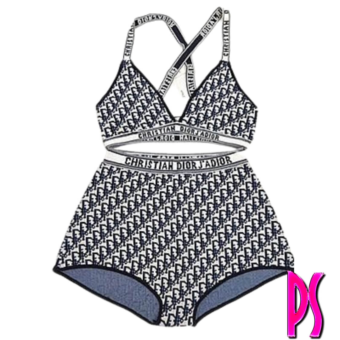Christian Dior Monogram Bikini - Blue