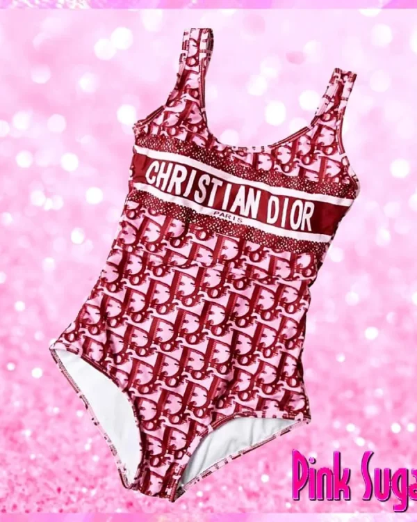 00 Christian Dior Monogram swimsuit 4