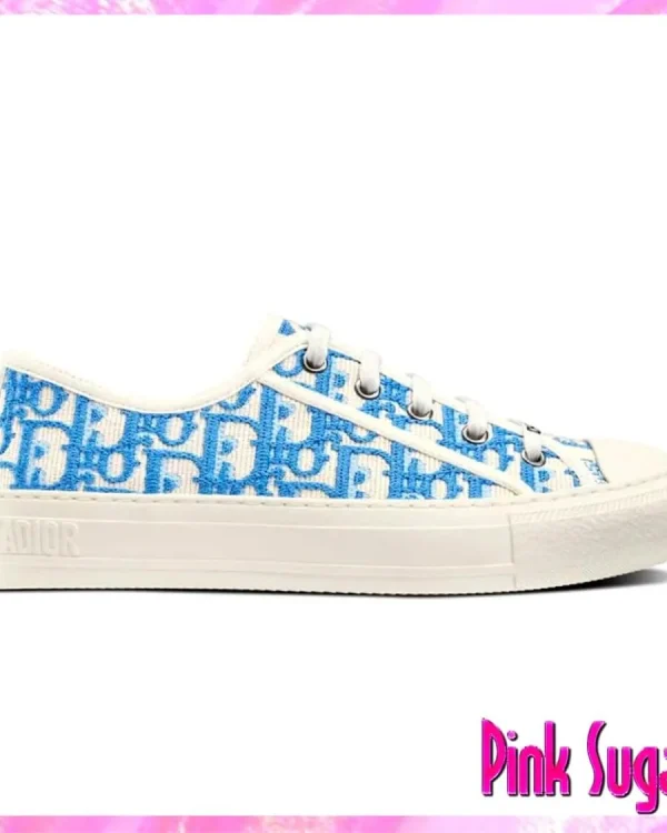 Dior Walk 'N' Platform Sneakers Sky Blue
