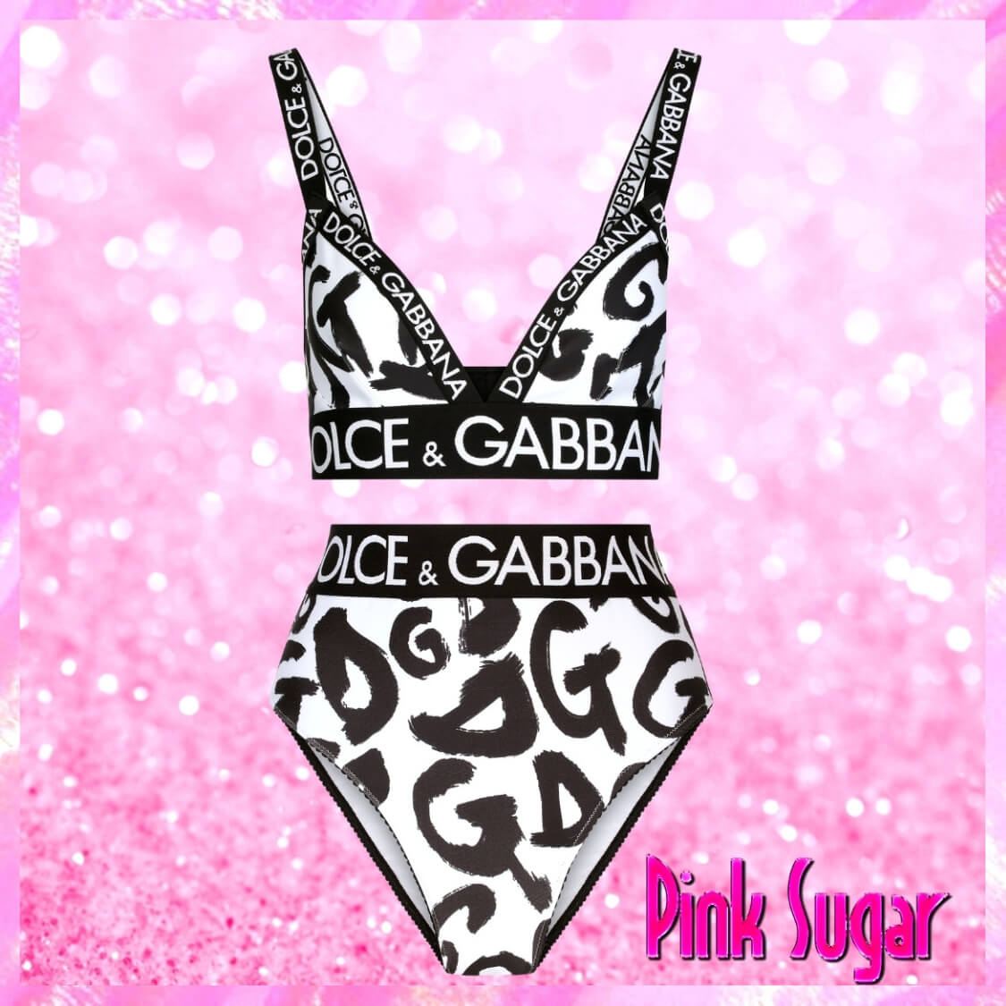 Dolce Gabbana Monogram Bikini