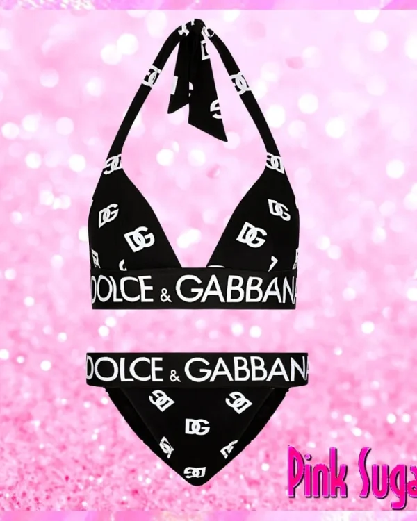 00 Dolce Gabbana Bikini Black 3