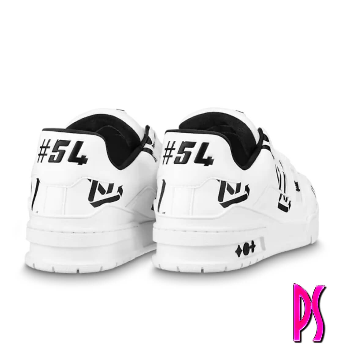 Louis Vuitton Logo Trainer Sneaker Black