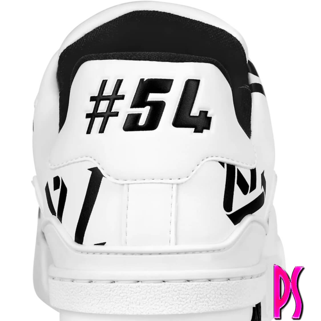 Louis Vuitton Logo Trainer Sneaker Black