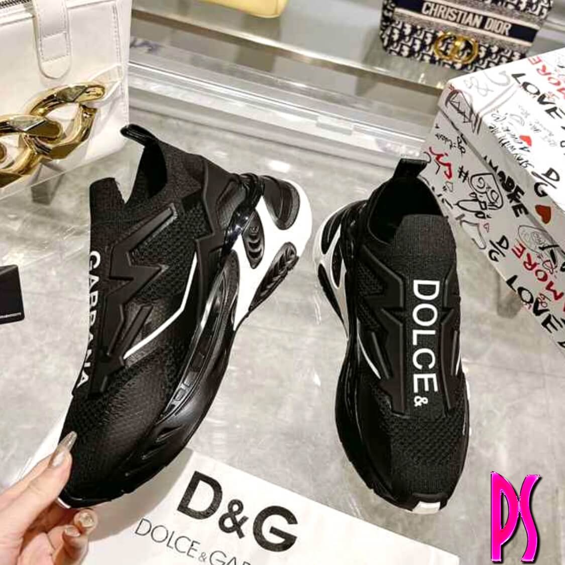 Men's Slip On Sneakers Black