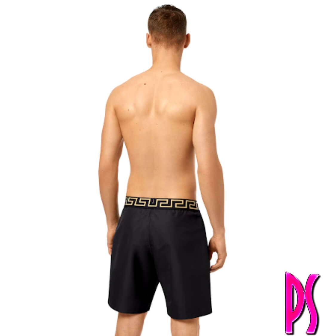 Versace Greca Border Swim Shorts 