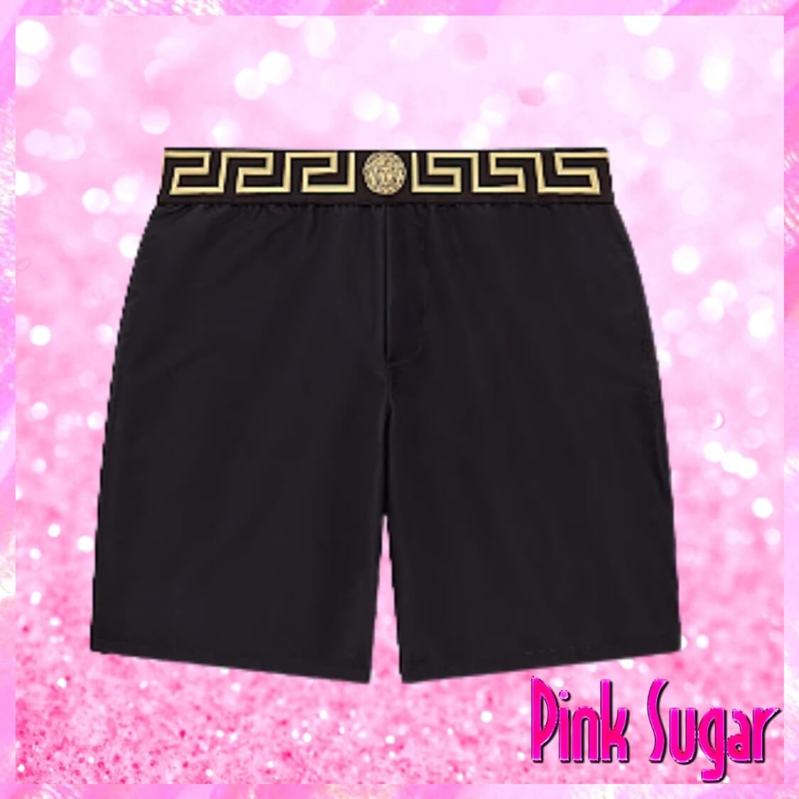 Versace Greca Border Swim Shorts