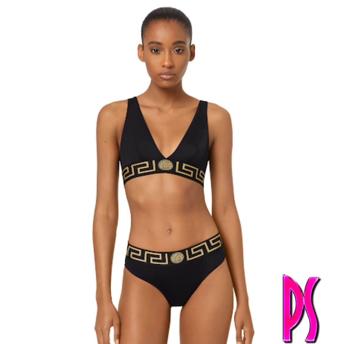 Versace Greca Border Bikini 