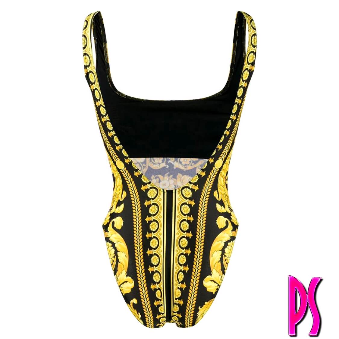 Versace Barocco Print Swimsuit