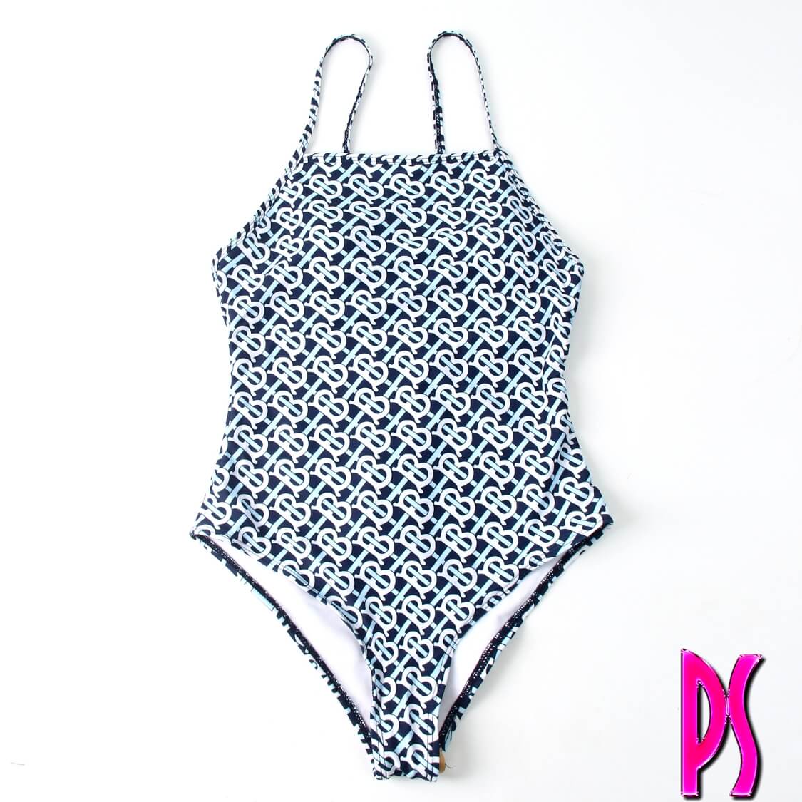 Burberry Link Logo Swimsuit 