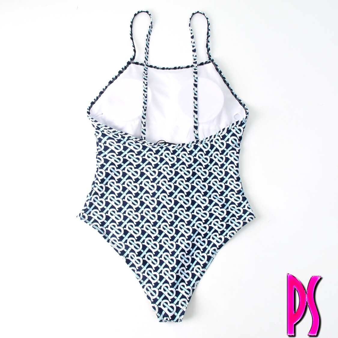 Burberry Link Logo Swimsuit 