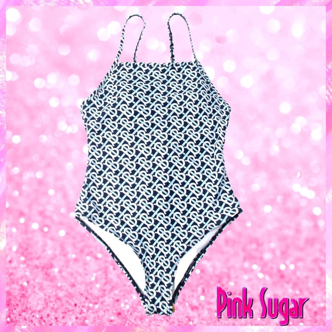 Burberry Link Logo Swimsuit