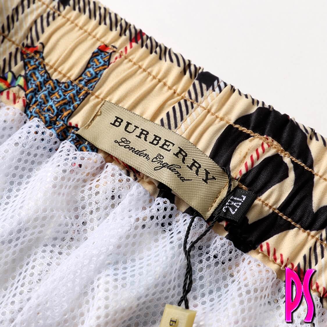 Burberry Checkered Swim Shorts 