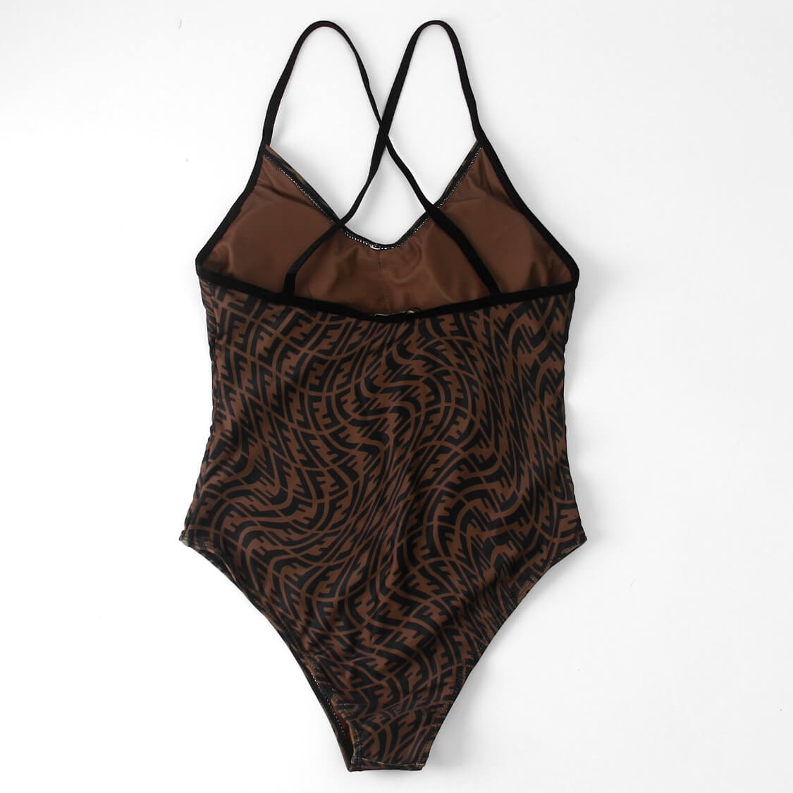 Fendi Swirl FF Print Swimsuit
