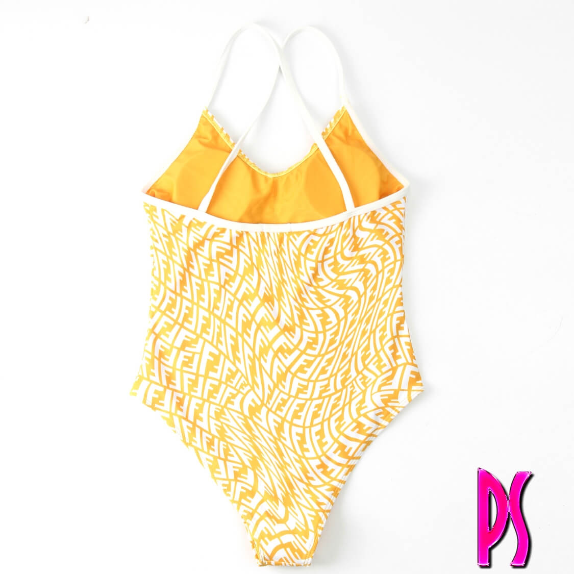 Fendi Swirl FF Print Swimsuit 