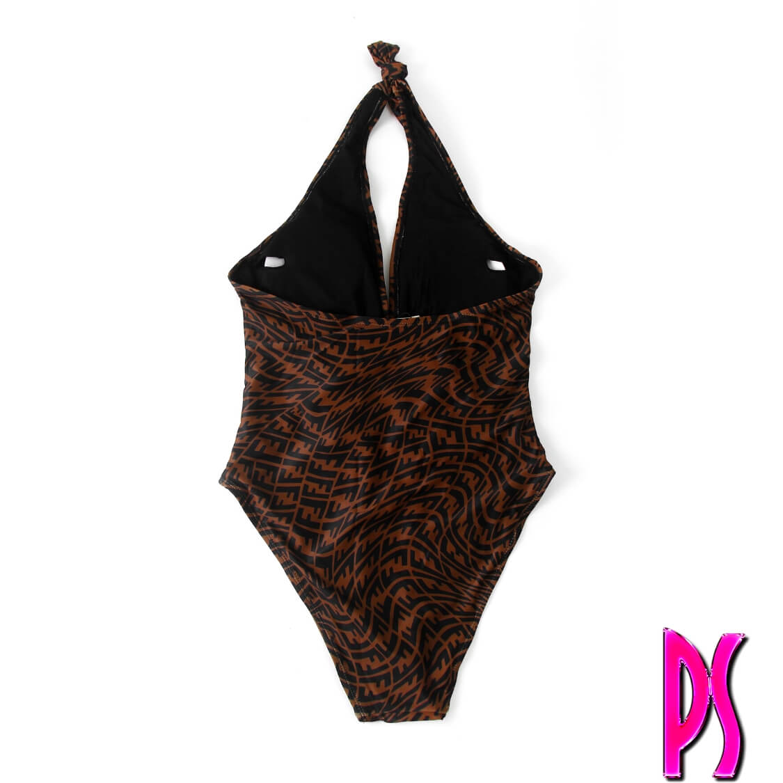 Fendi Swirl FF Print Swimsuit 