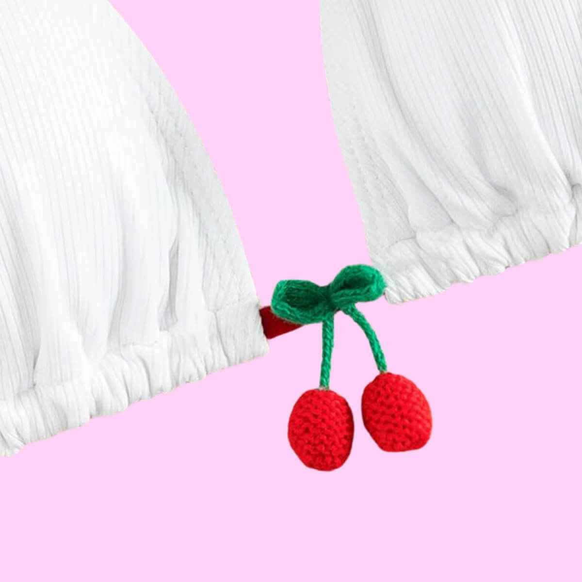 Cherry Detail Two Piece Bikini Set