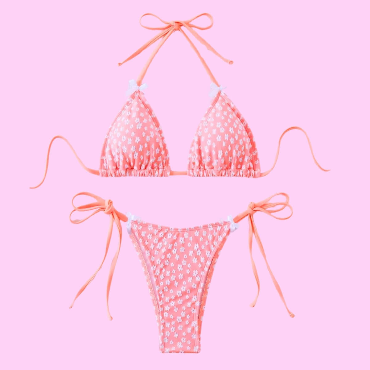 Two Piece Triangle Bikini Set