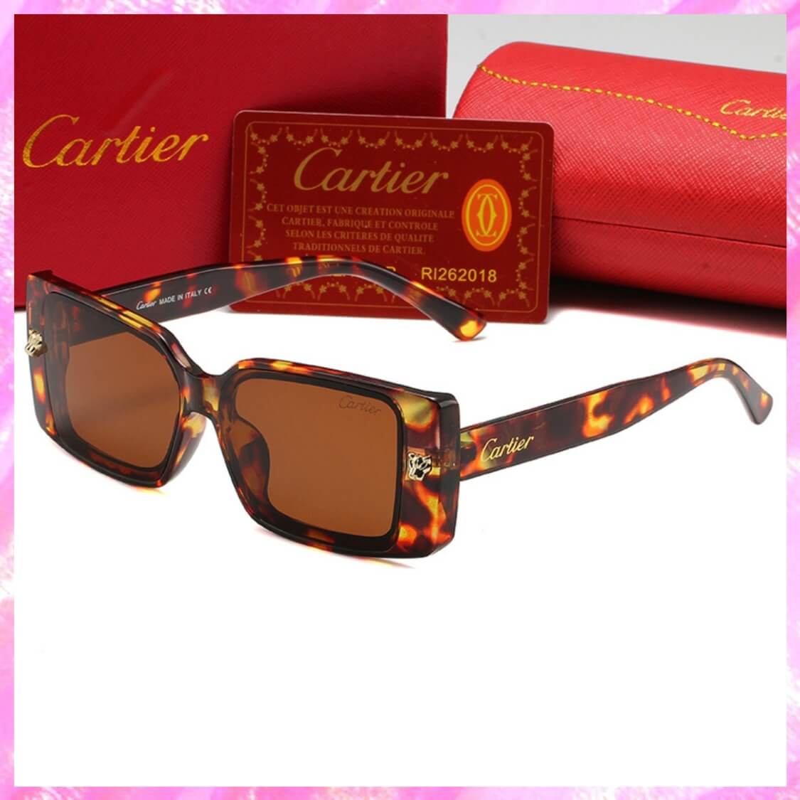 Designer Logo UV Sunglasses