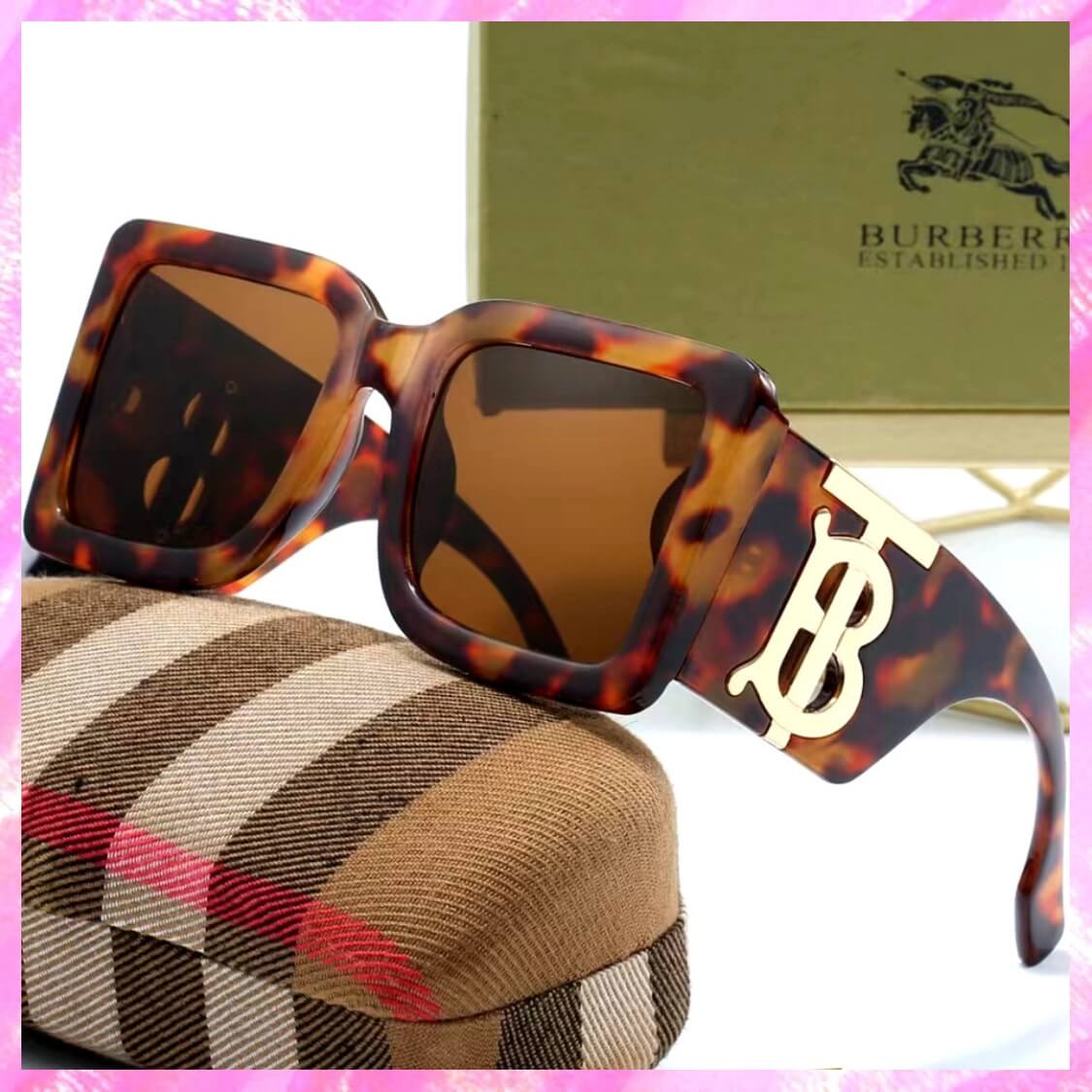 Designer Oversized UV Sunglasses