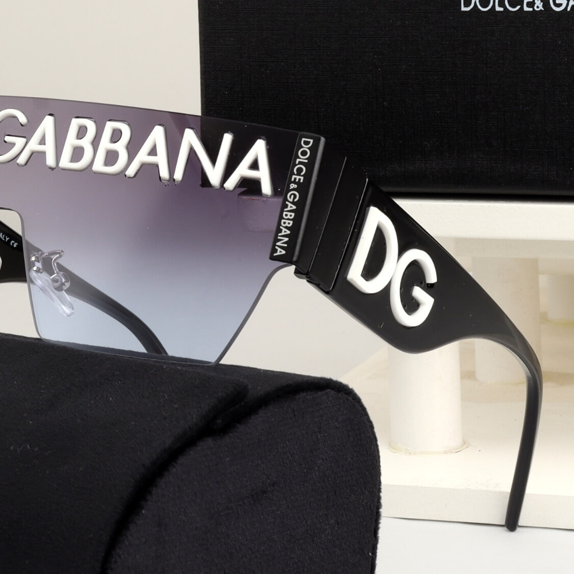 Monogram Logo Shield UV Sunglasses