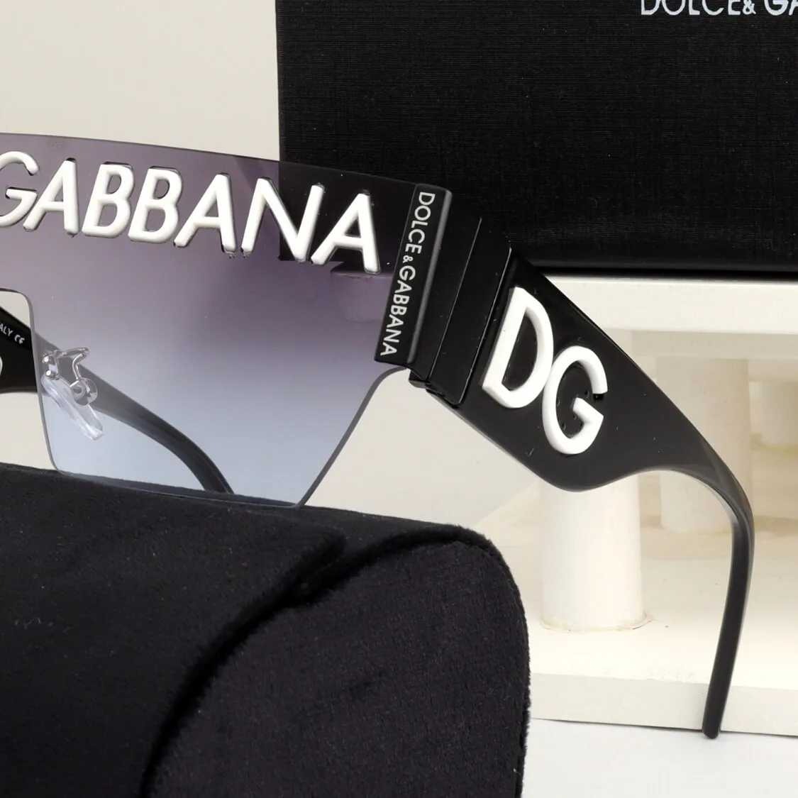 Monogram Logo Shield UV Sunglasses