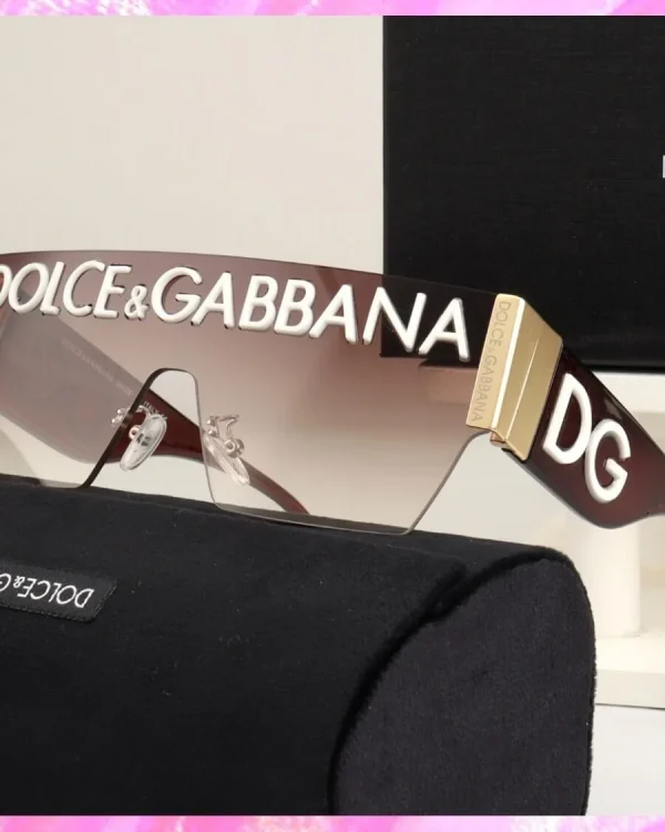 Monogram Logo Shield UV Sunglasses