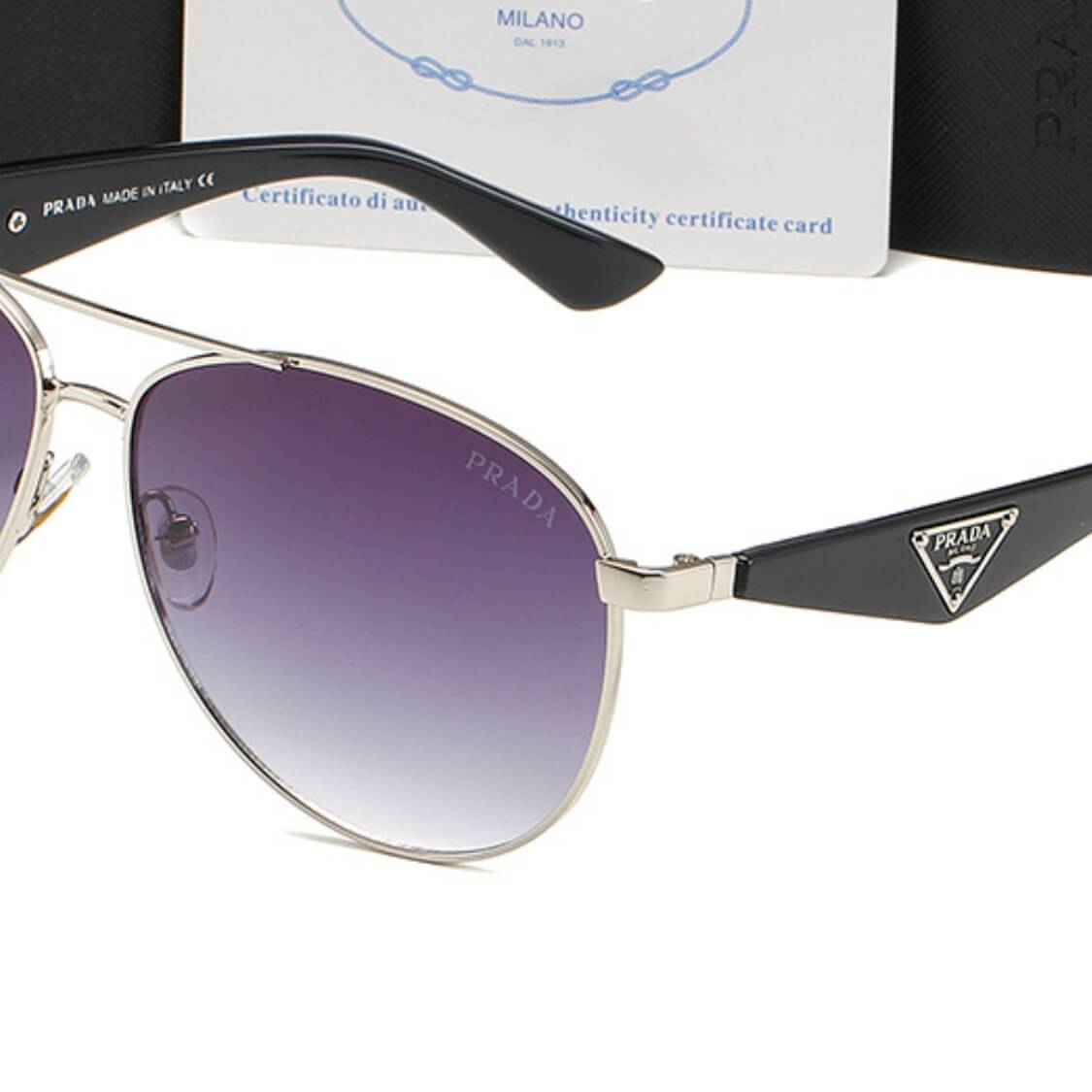 Monogram Modern Aviator UV Sunglasses 