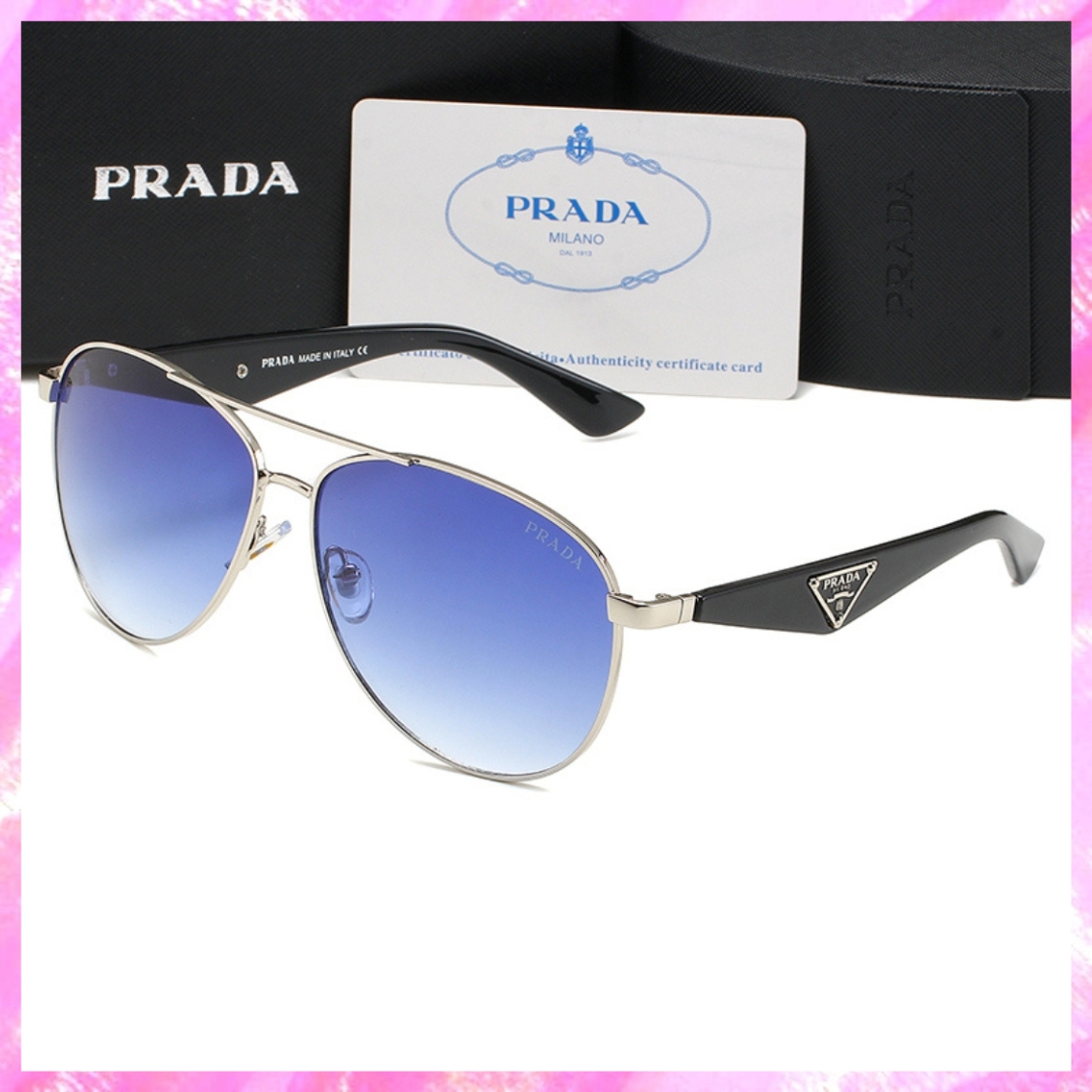 Monogram Modern Aviator UV Sunglasses 