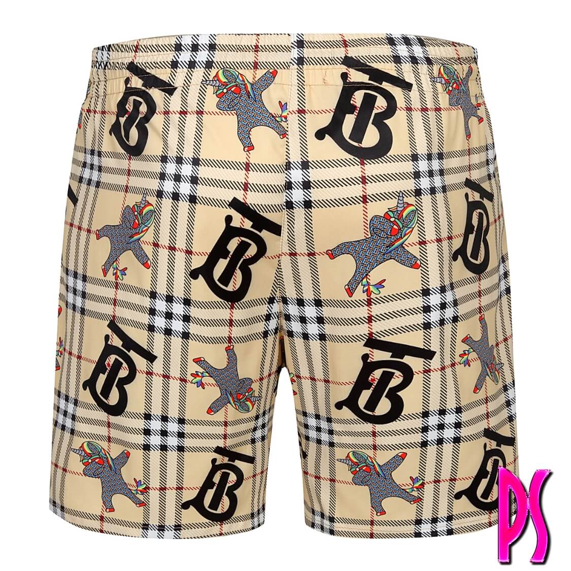 Burberry Checkered Swim Shorts 
