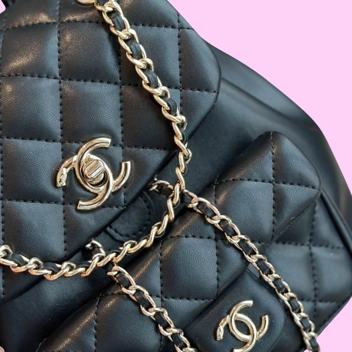 Backpack Purse In Black